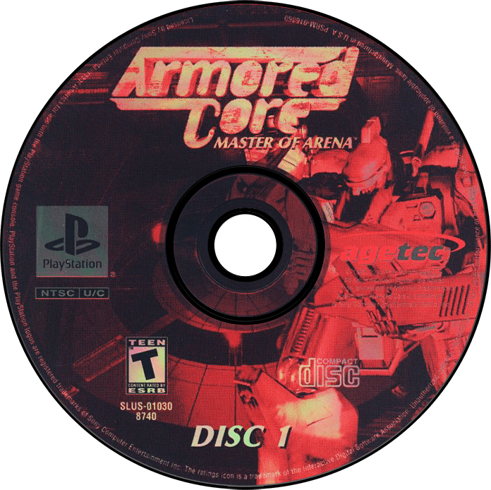 Armored Core: Master of Arena screenshot 3 for Playstation